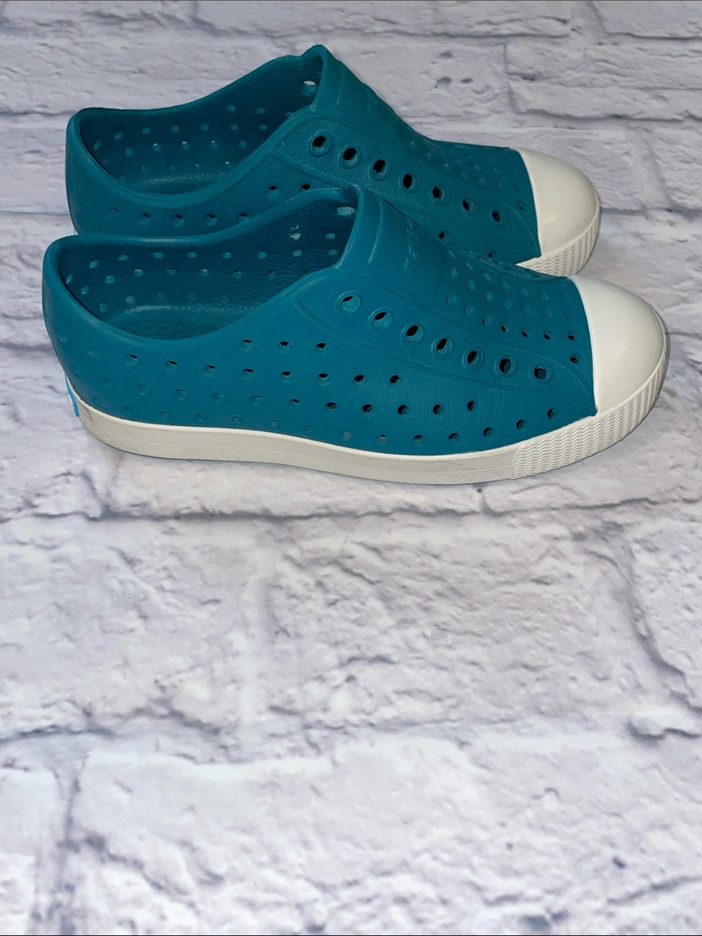 Native Shoes Jefferson Faded Glory Blue - Size 12